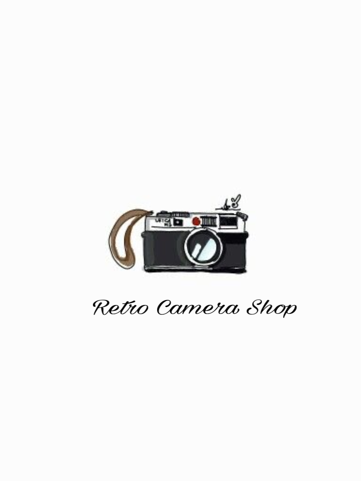 Retro Camera Shop Logo