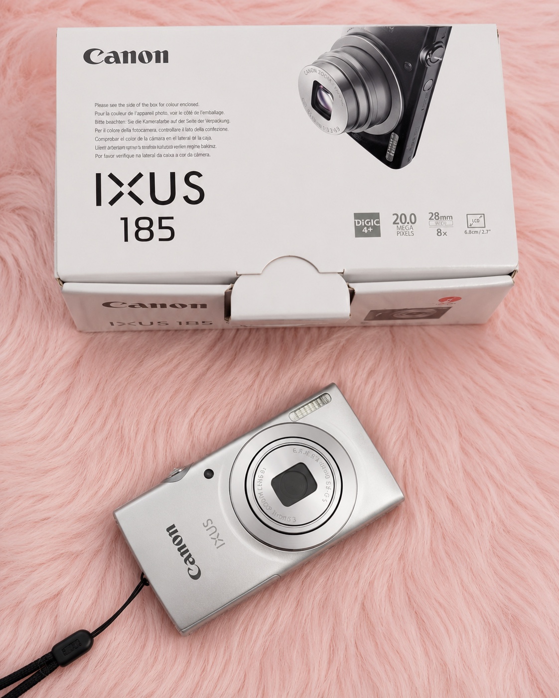 Canon IXUS me paketimin
